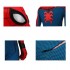 Movie Spider-Man: Homecoming Peter Parker Spiderman Cosplay Costume Jumpsuit with Free Bracers and Headgear