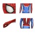 Spider-Man PS4 Peter Parker Spiderman Punk Rock Elastic Force Jumpsuit Cosplay Costume with Headgear and Vest Jacket