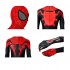 Anime Spiderman: Superior Spider Man Elastic Force Jumpsuit Cosplay Costume with Free Headgear