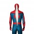 Movie Spider-Man: Far From Home Peter Parker Spiderman Jumpsuit Elastic Force Cosplay Costume with Headgear