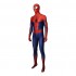 Movie Spider-Man: Into the Spider-Vers Peter Parker Spiderman Jumpsuit Elastic Force Cosplay Costume with Headgear