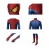 Movie Spider-Man: The Amazing Spider-Man Peter Parker Spiderman Elastic Force Cosplay Costume Jumpsuit with Headgear