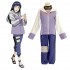 Anime Naruto Hyuga Hinata Uzumaki Fullset Cosplay Costume With Free Props