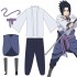 Anime Naruto Uchiha Sasuke Ninja Set Cosplay Costume