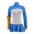 Anime The Seven Deadly Sins Elizabeth Liones Blue Dress Cosplay Costume