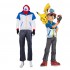 Anime Pokémon Ash Ketchum Jacket Outfit Cosplay Costume with Free Hat