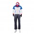 Anime Pokémon Ash Ketchum Jacket Outfit Cosplay Costume with Free Hat