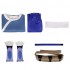 Anime Avatar: The Last Airbender Katara Blue Dress Outfit Cosplay Costumes