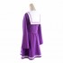 Anime No Game No Life Shiro Purple Uniform Cosplay Costume