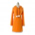 Anime No Game No Life Shuvi Doura Orange Dress Cosplay Costume