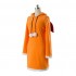 Anime No Game No Life Shuvi Doura Orange Dress Cosplay Costume