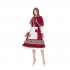 Red Riding Hood Christmas Dress Costume