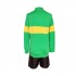 Game Undertale The First Human Chara Cosplay Costume