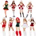 Christmas Girl Cosplay Dress Bar Performance Costume Sexy Suit Skirt Cosplay Costumes