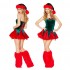 Christmas Girl Cosplay Dress Bar Performance Costume Sexy Suit Skirt Cosplay Costumes