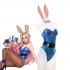 LOL KDA ALL OUT Ahri Bunnysuit Cosplay Costumes