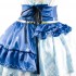 Vocaloid Hatsune Miku Snow Princess Dress Cosplay Costume