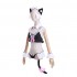 Anime Nekopara Chocola Vanilla Maid Swimsuit Halloween Cosplay Costumes