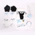 Anime Nekopara Chocola Vanilla Maid Swimsuit Halloween Cosplay Costumes