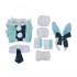 Vocaloid Hatsune Miku White Rabbit Pearl Outfits Cosplay Costumes