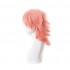 Anime Demon Slayer Kimetsu no Yaiba Sabito Orange Pink Cosplay Wigs