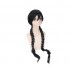 Anime Danganronpa: Trigger Happy Havoc Toko Fukawa Black Long Cosplay Wigs