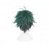 Anime My Hero Academia Izuku Midoriya Deku Cosplay Wigs Short Green Fade Black Wig