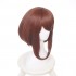 Anime My Hero Academia Ochaco Uraraka Short Brown Cosplay Wigs