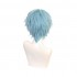 Anime My Hero Academia Shigaraki Tomura Short Blue Cosplay Wigs