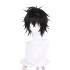 Anime The Rising of The Shield Hero Naofumi Iwatani Short Black Cosplay Wigs