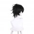 Anime The Rising of The Shield Hero Naofumi Iwatani Short Black Cosplay Wigs