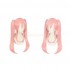 Anime FGO Fate/Grand Order Tamamo no Mae Pink Curly Ponytail Straight Cosplay Wigs