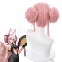 FGO Fate/Grand Order Tamamo no Mae Fox Secretary Cheongsam Su Daji Pink Cosplay Wigs