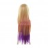 LOL Cosmic Lux Blonde Gradient Purple 80cm Long Straight Cosplay Wigs