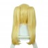 Anime Kakegurui Meari Saotome Mary Saotome Blonde Double Ponytail Synthetic Cosplay Wig