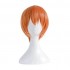 Anime LoveLive! Hoshizora Rin Short Orange Cosplay Wigs