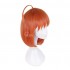 Anime LoveLive!Sunshine!! Takami Chika Long Orange Cosplay Wigs