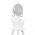 Princess Connect! Re:Dive Kokoro Natsume Silver Gray Short Synthetic Cosplay Wig