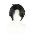 Anime Haikyuu Shiratorizawa Academy Ushijima Wakatoshi Black Cosplay Wigs