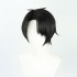 Anime Haikyuu Shiratorizawa Academy Ushijima Wakatoshi Black Cosplay Wigs