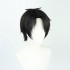 Anime Haikyuu Shiratorizawa Academy Ushijima Wakatoshi Black Cosplay Wigs