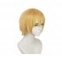 Anime Fire Force Arthur Boyle Short Blond Cosplay Wigs