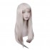 Anime Fire Force Princess Hibana Long Light Pink Cosplay Wigs