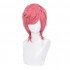 Anime JoJo&#39;s Bizarre Adventure Golden Wind Trish Una Long Pink Cosplay Wigs