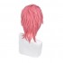 Anime JoJo&#39;s Bizarre Adventure Golden Wind Trish Una Long Pink Cosplay Wigs