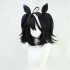 Anime Uma Musume Pretty Derby Kitasan Black Cosplay Wig With Ear Props