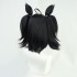 Anime Uma Musume Pretty Derby Kitasan Black Cosplay Wig With Ear Props