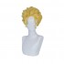 Anime JoJo's Bizarre Adventure Diamond is Unbreakable Yoshikage Kira Short Blond Cosplay Wigs