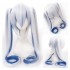 Anime VOCALOID Hatsune Miku 120cm Long Straight Double Ponytail Multicolor Bangs Cosplay Wigs