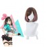 Virtual YouTuber Kizuna AI Short Brown Halloween Cosplay Wig